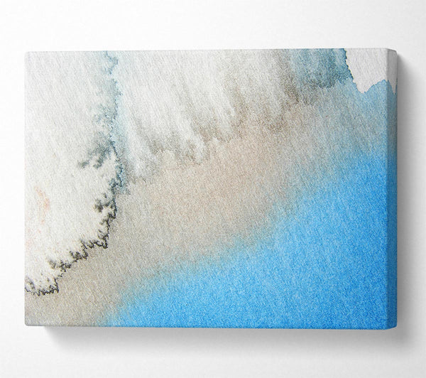  A Canvas Print of Ocean From Above Canvas Wall Art