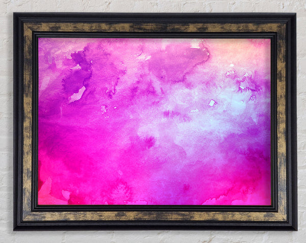 Pink Cloud Framed Print