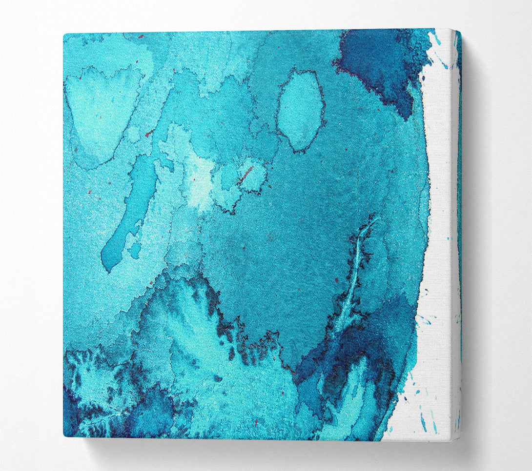  A Canvas Print of Water Planet Canvas Wall Art