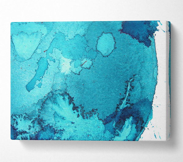  A Canvas Print of Water Planet Canvas Wall Art