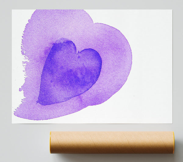 Purple Love Giclee Print