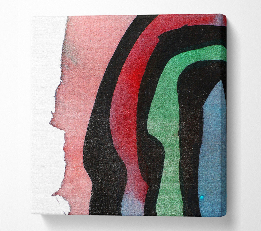  A Canvas Print of Animal Stripes 1 Canvas Print