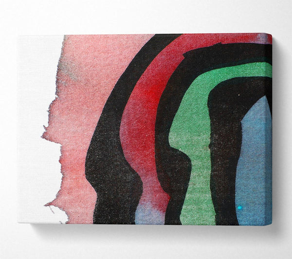  A Canvas Print of Animal Stripes 1 Canvas Print