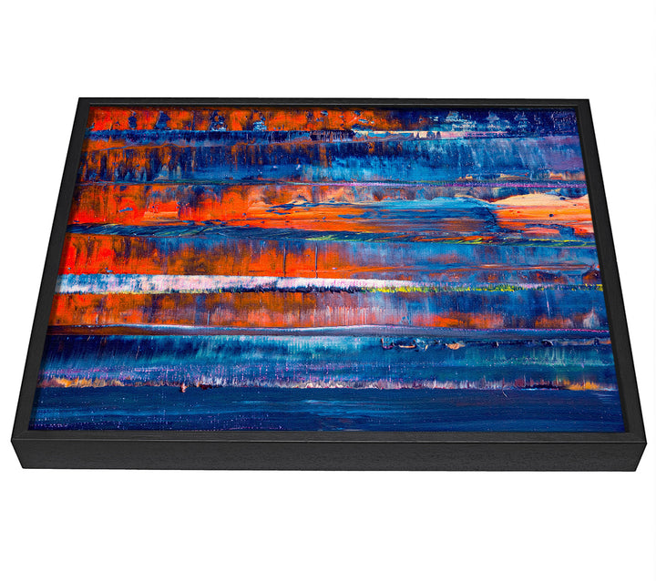 A picture of a Fire And Water 2 framed canvas print sold by Wallart-Direct.co.uk