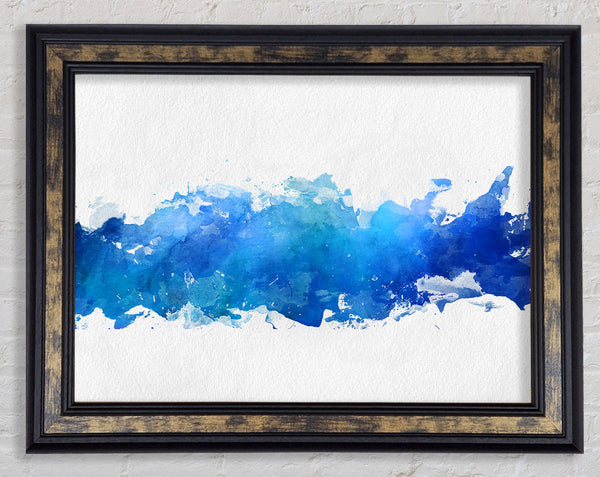 Wave Framed Print