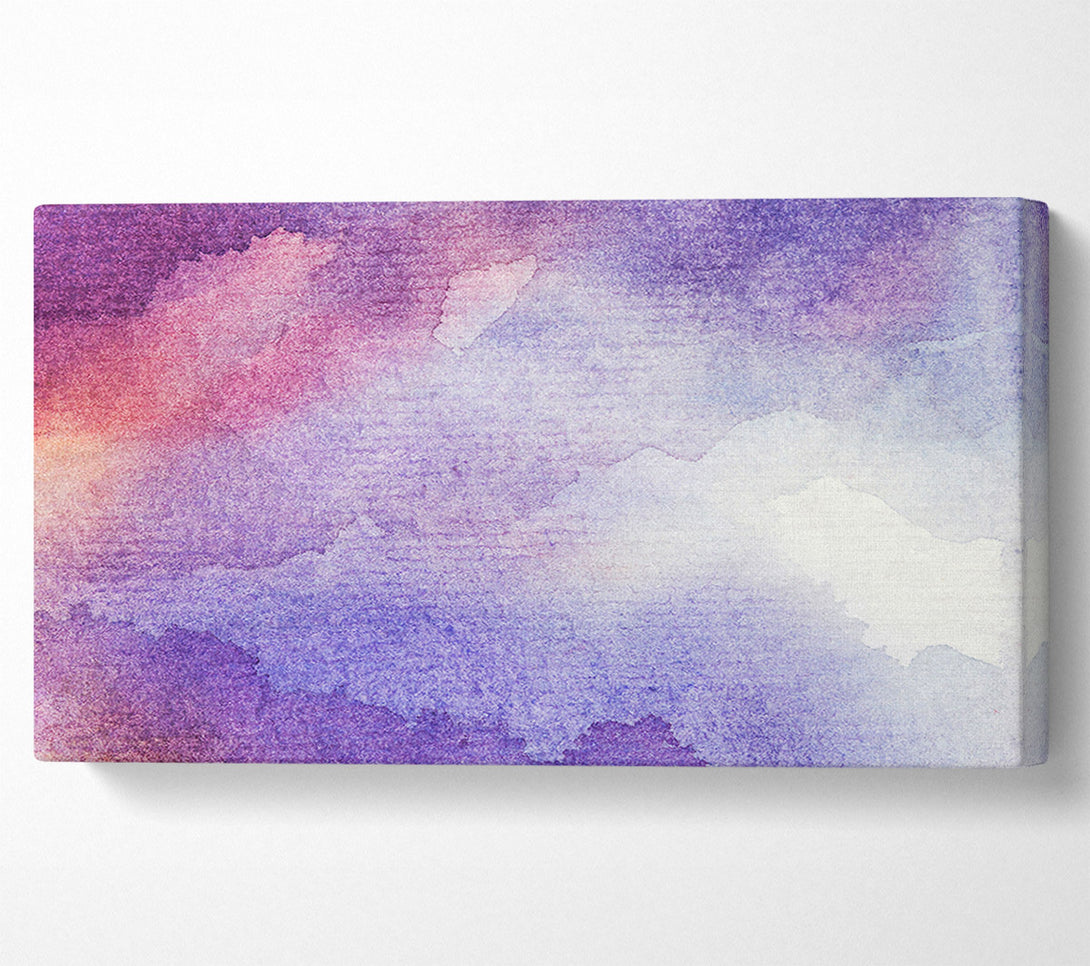  A Canvas Print of As The Clouds Break Canvas Wall Art