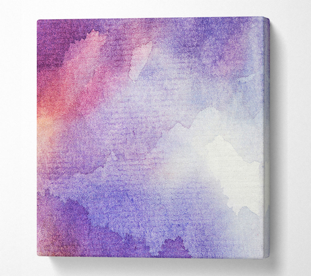  A Canvas Print of As The Clouds Break Canvas Wall Art