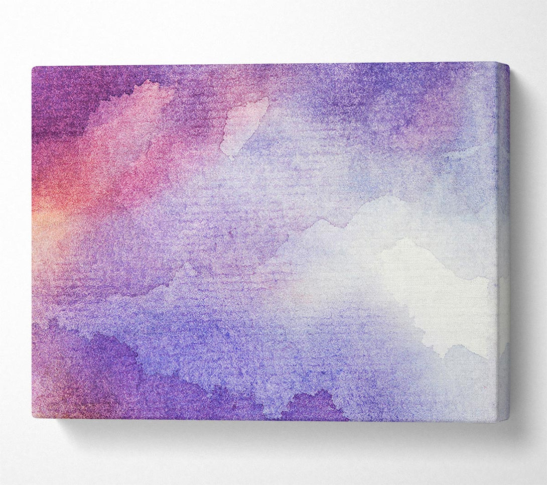  A Canvas Print of As The Clouds Break Canvas Wall Art