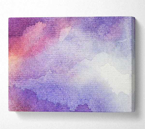  A Canvas Print of As The Clouds Break Canvas Wall Art
