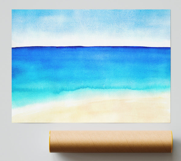 Ocean Blues Poster