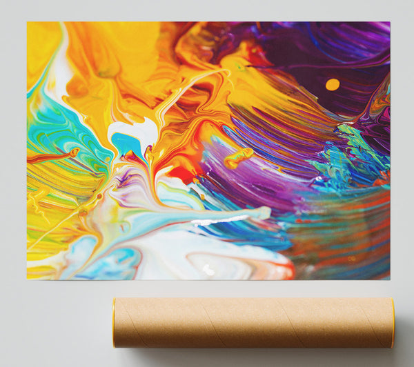 Liquid Splash Poster