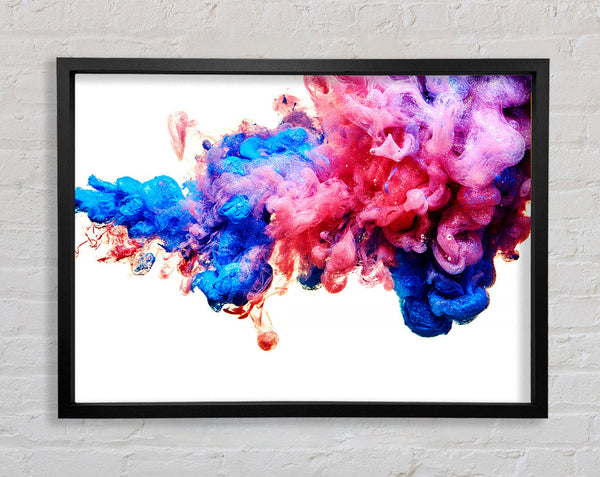 Star Dust Burst Framed Print