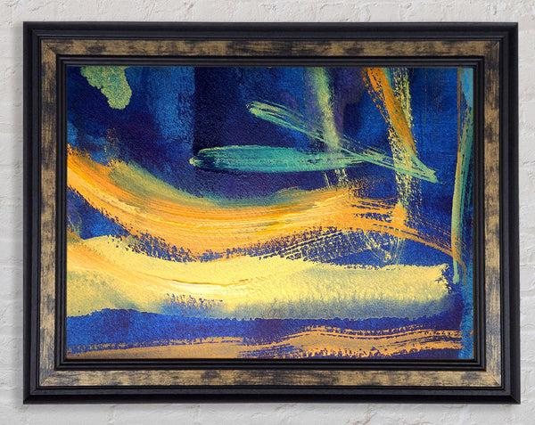 Heat Of The Night Framed Print