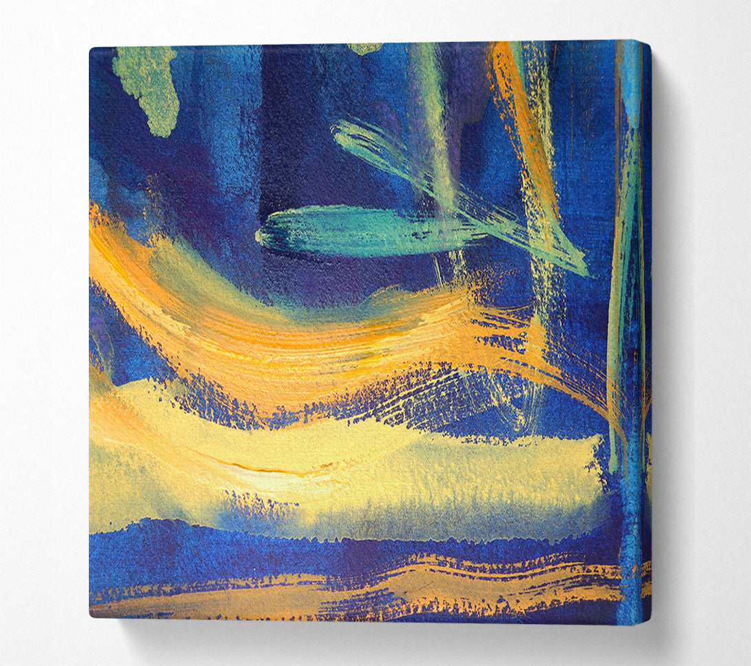  A Canvas Print of Heat Of The Night Canvas Wall Art