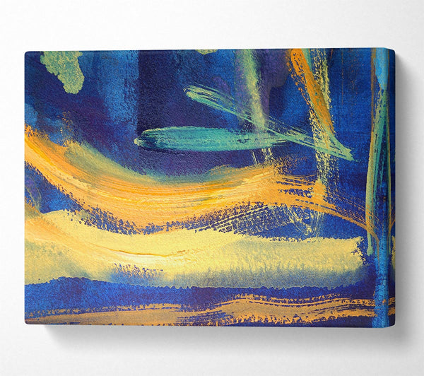  A Canvas Print of Heat Of The Night Canvas Wall Art