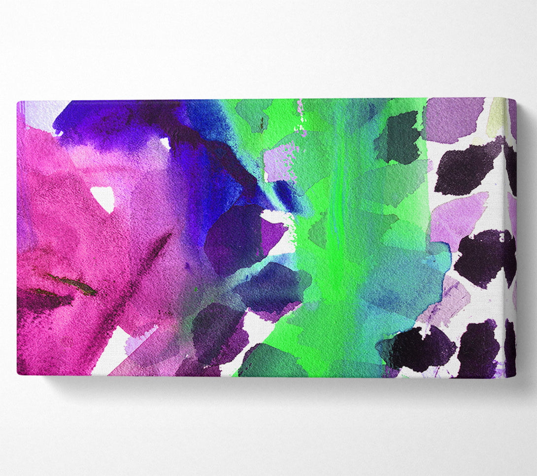  A Canvas Print of Leopard Path Canvas Art