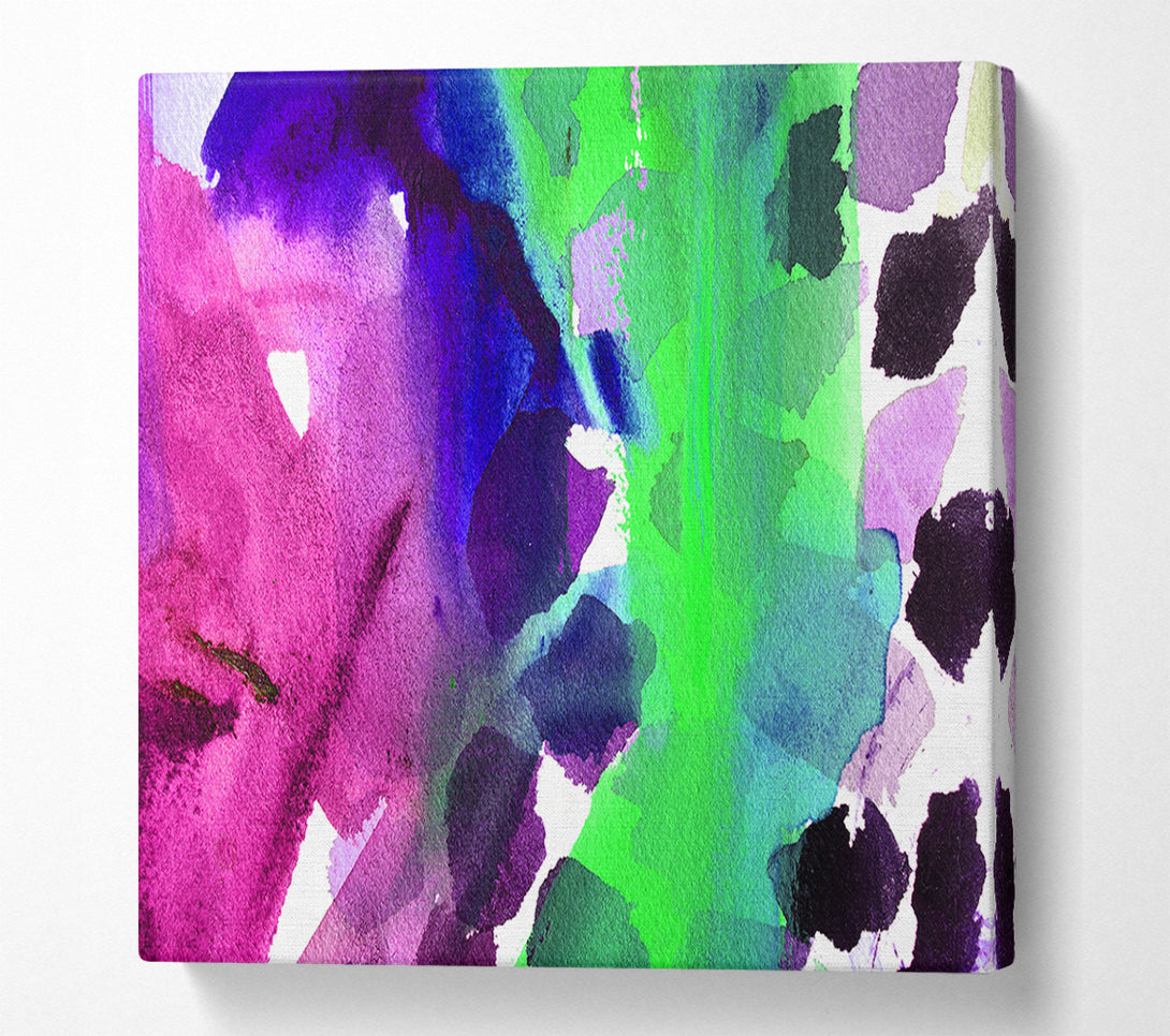  A Canvas Print of Leopard Path Canvas Art