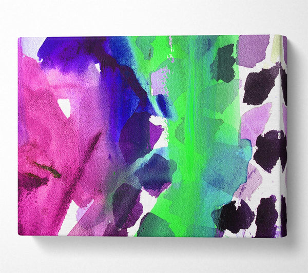  A Canvas Print of Leopard Path Canvas Art