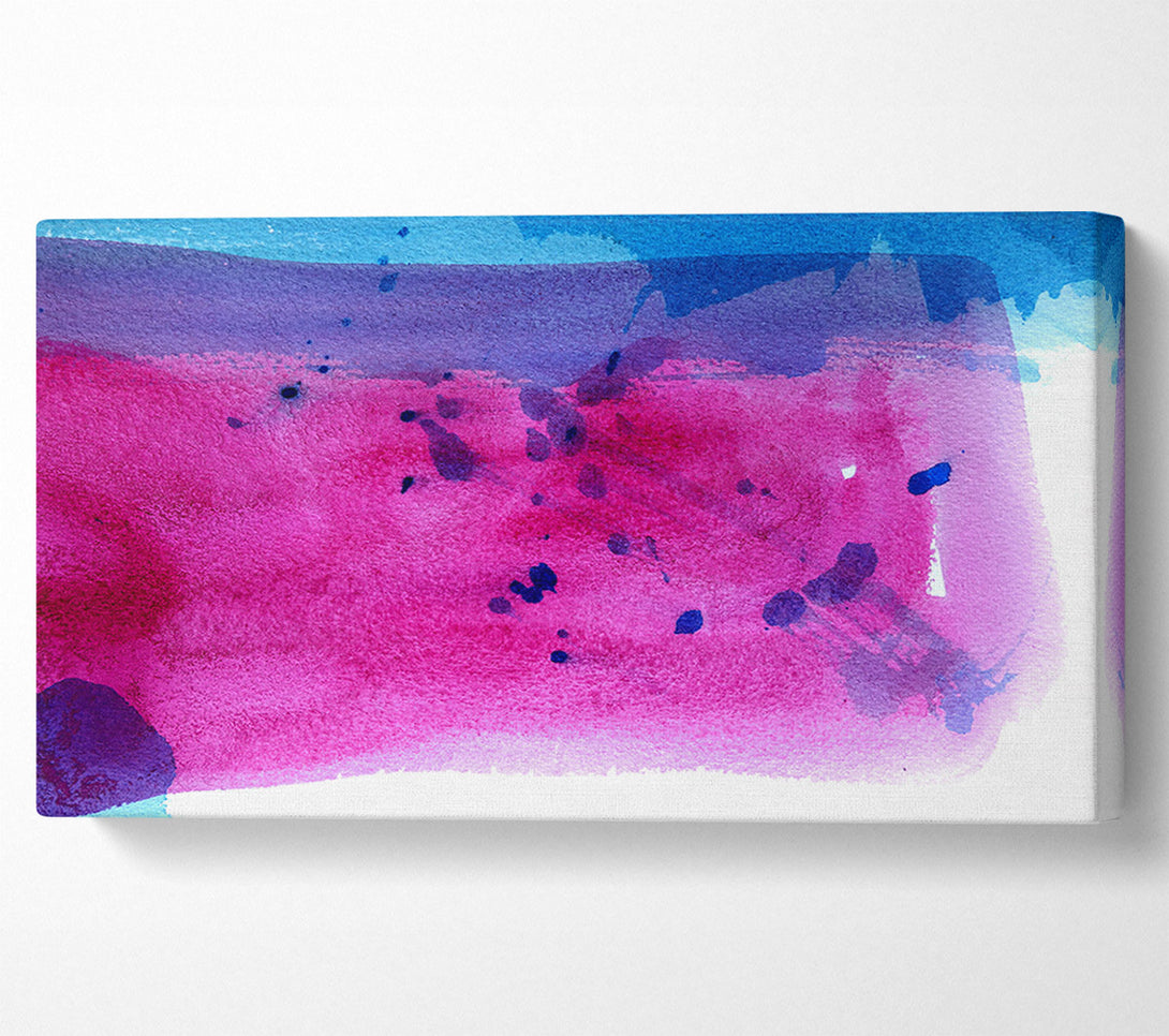  A Canvas Print of Rain Splats Canvas Art
