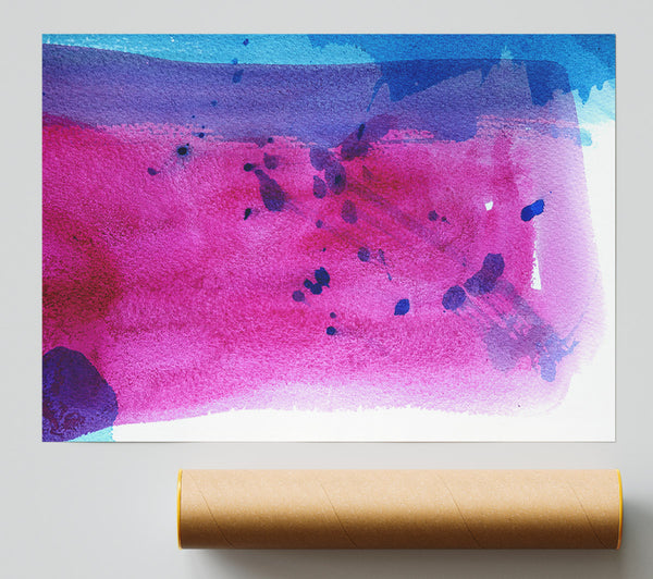 Rain Splats Poster