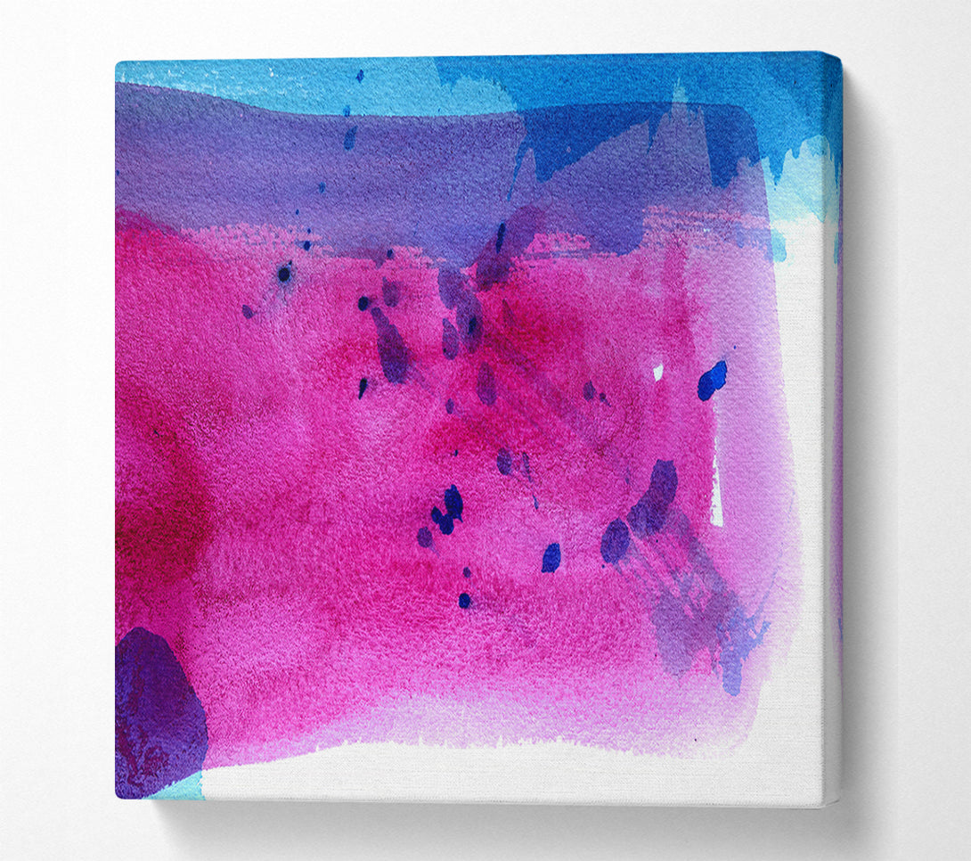  A Canvas Print of Rain Splats Canvas Art