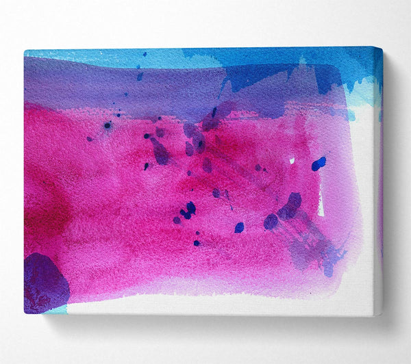  A Canvas Print of Rain Splats Canvas Art