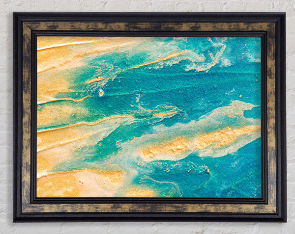 The Ocean Sands Framed Print