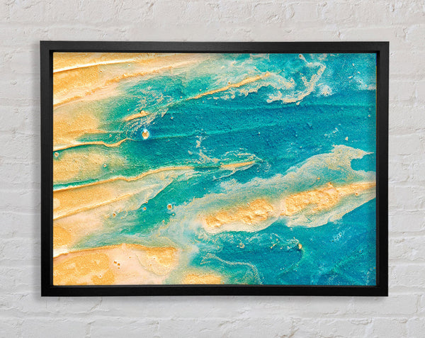 The Ocean Sands Framed Print