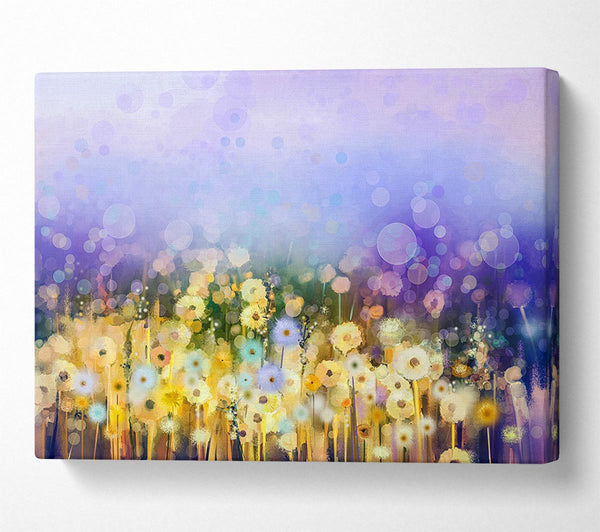  A Canvas Print of Magic Garden Canvas Wall Art