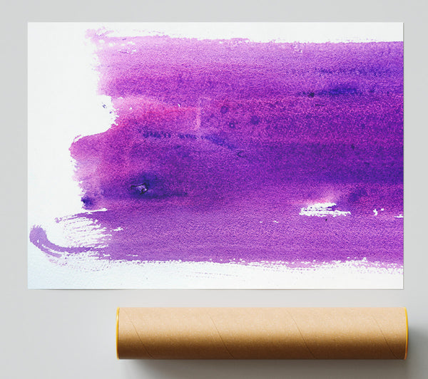Purple Patience Print