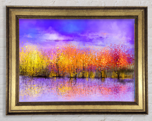 Magical Trees Framed Print