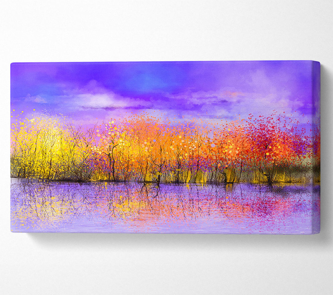  A Canvas Print of Magical Trees Canvas Wall Art