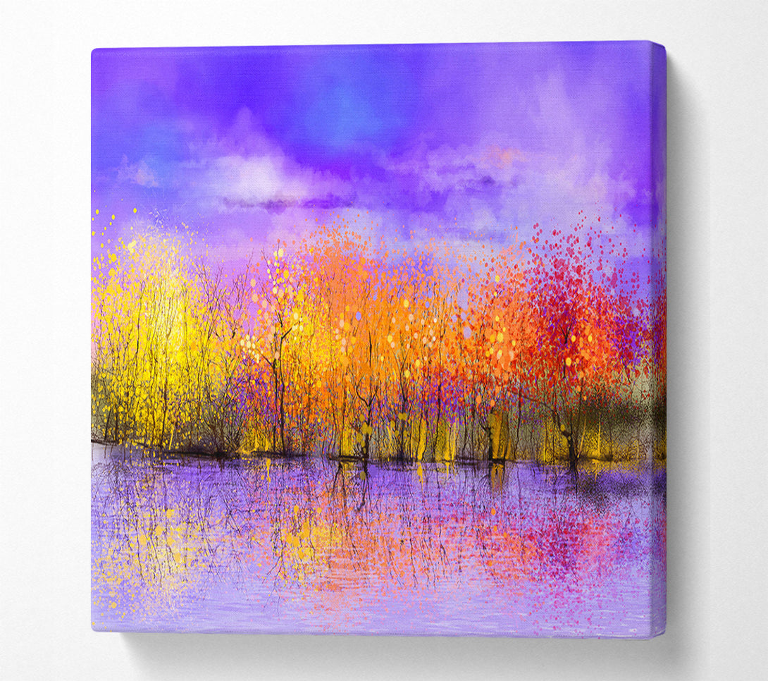  A Canvas Print of Magical Trees Canvas Wall Art
