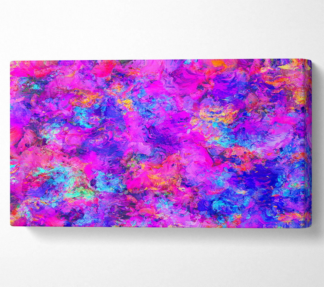  A Canvas Print of Pink Blast Canvas Wall Art