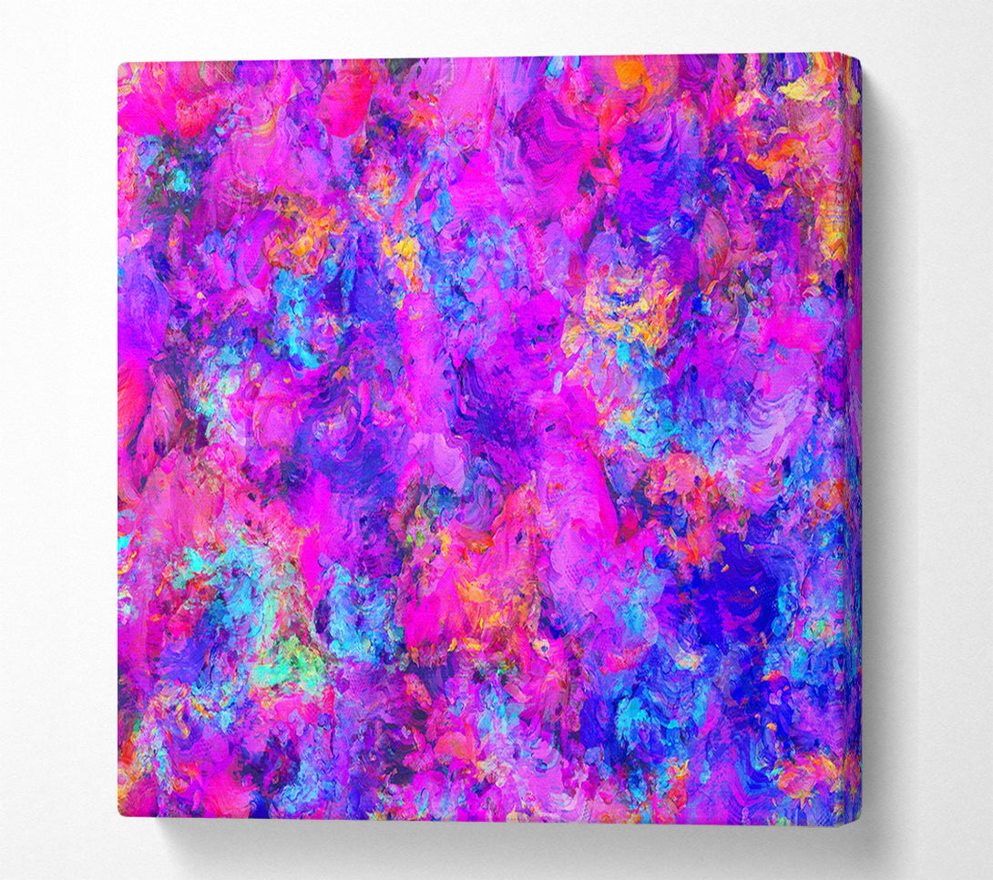  A Canvas Print of Pink Blast Canvas Wall Art