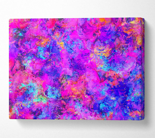  A Canvas Print of Pink Blast Canvas Wall Art