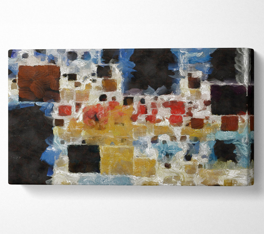  A Canvas Print of Building Blocks Canvas Print