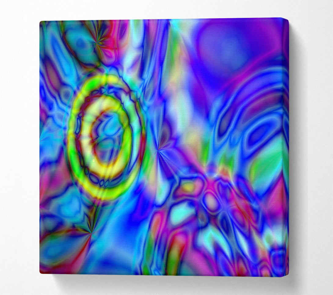  A Canvas Print of Liquid Ice Canvas Art