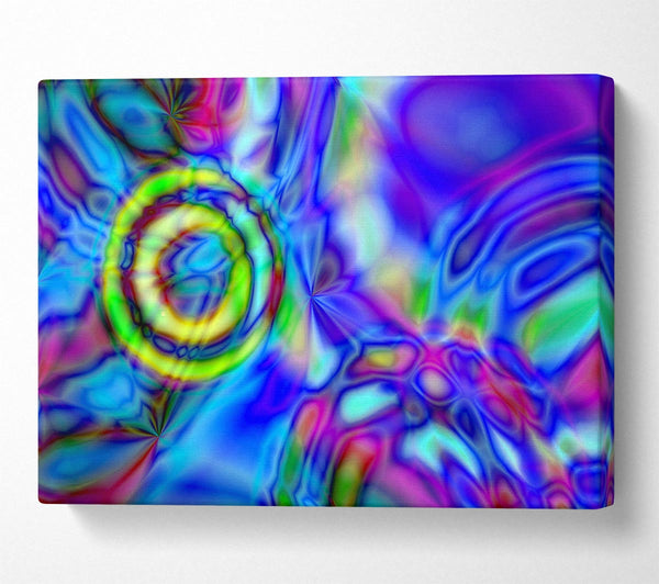  A Canvas Print of Liquid Ice Canvas Art