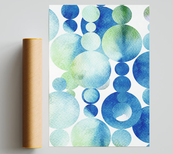 Crystal Blues Print