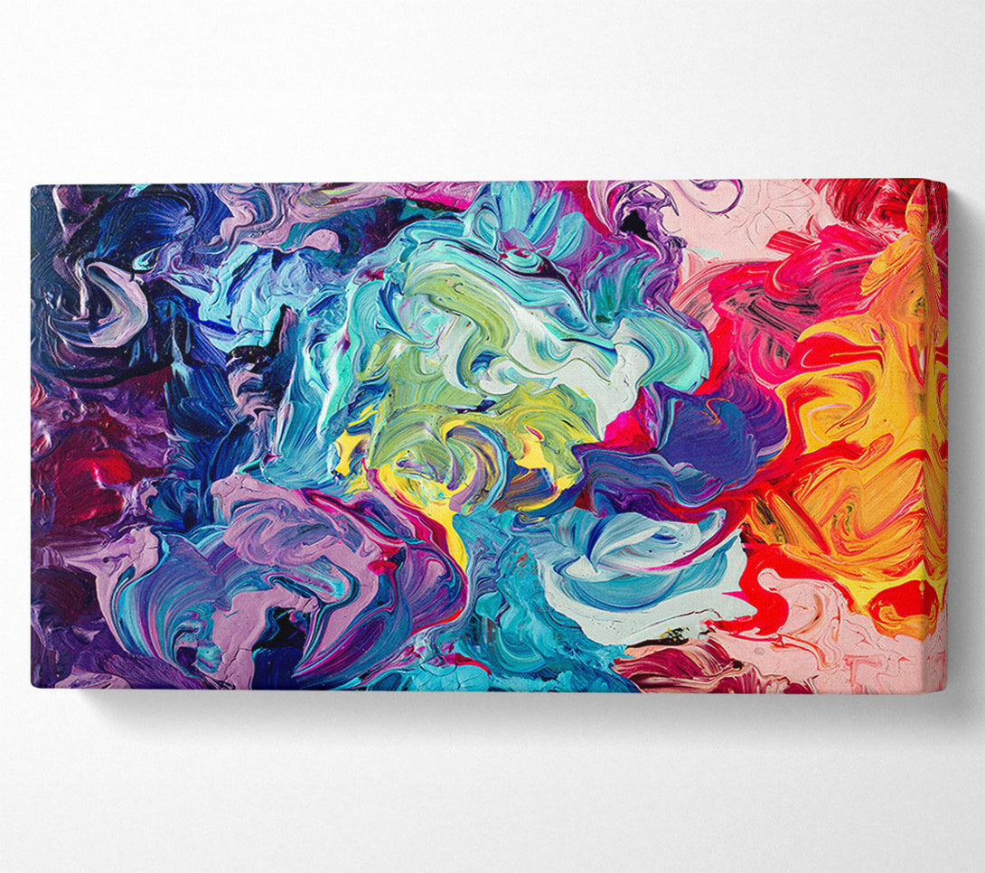  A Canvas Print of Congestion Canvas Wall Art