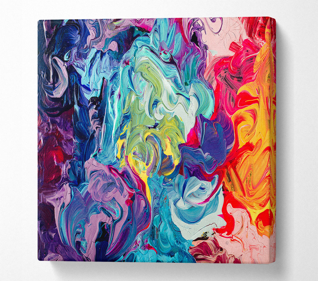  A Canvas Print of Congestion Canvas Wall Art
