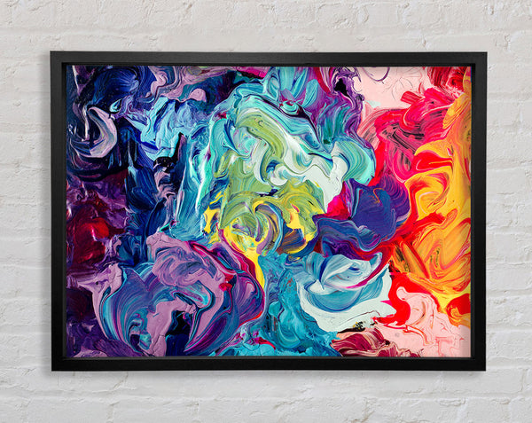 Congestion Framed Print
