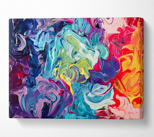  A Canvas Print of Congestion Canvas Wall Art
