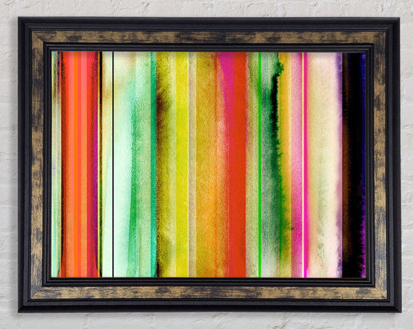 Brush Strokes 3 Framed Print