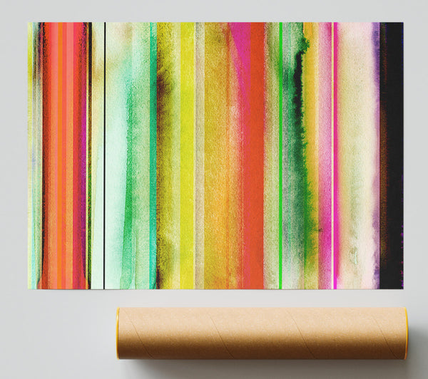 Brush Strokes 3 Poster