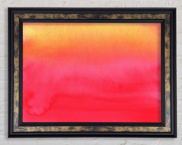 Pink Centre Framed Print