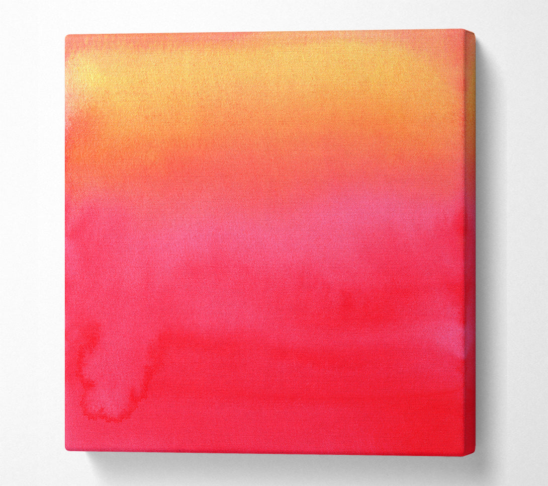 A Canvas Print of Pink Centre Canvas Print