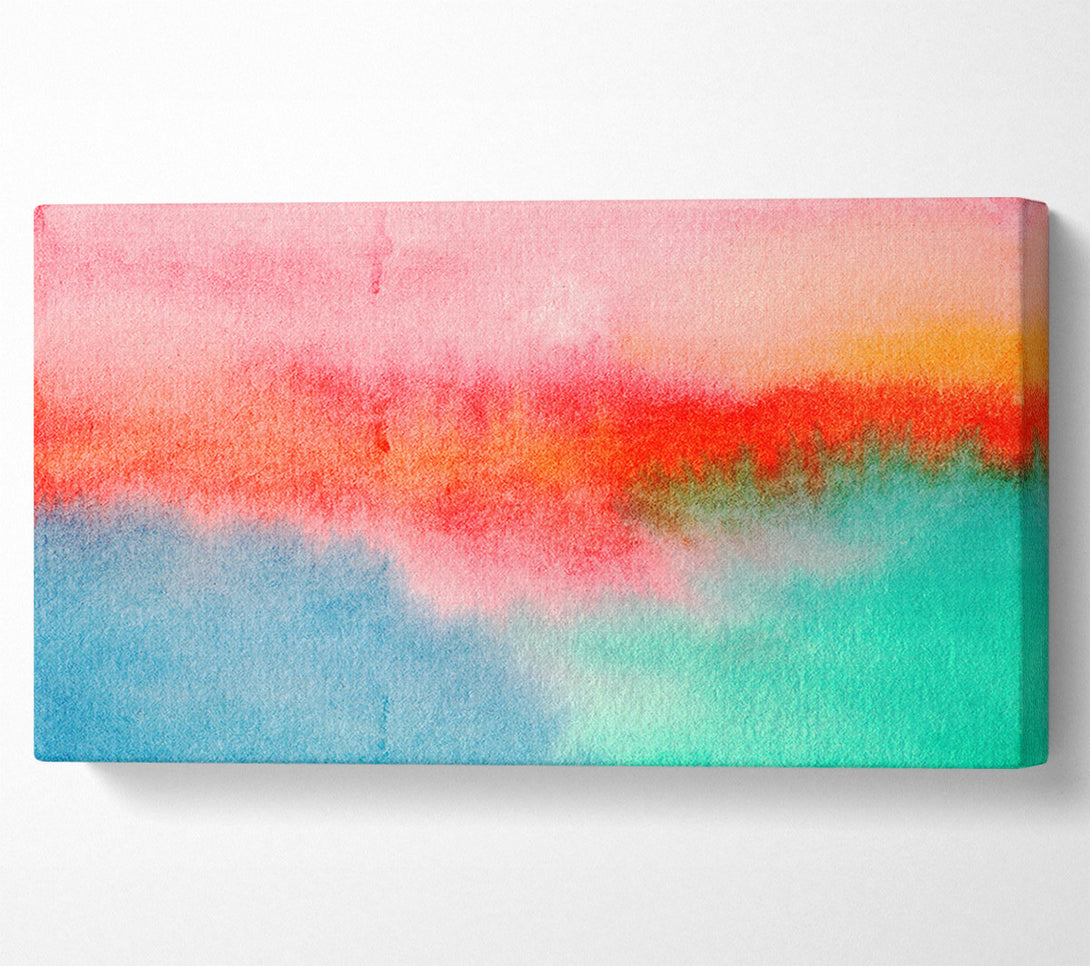  A Canvas Print of Sunrise Skies Canvas Print