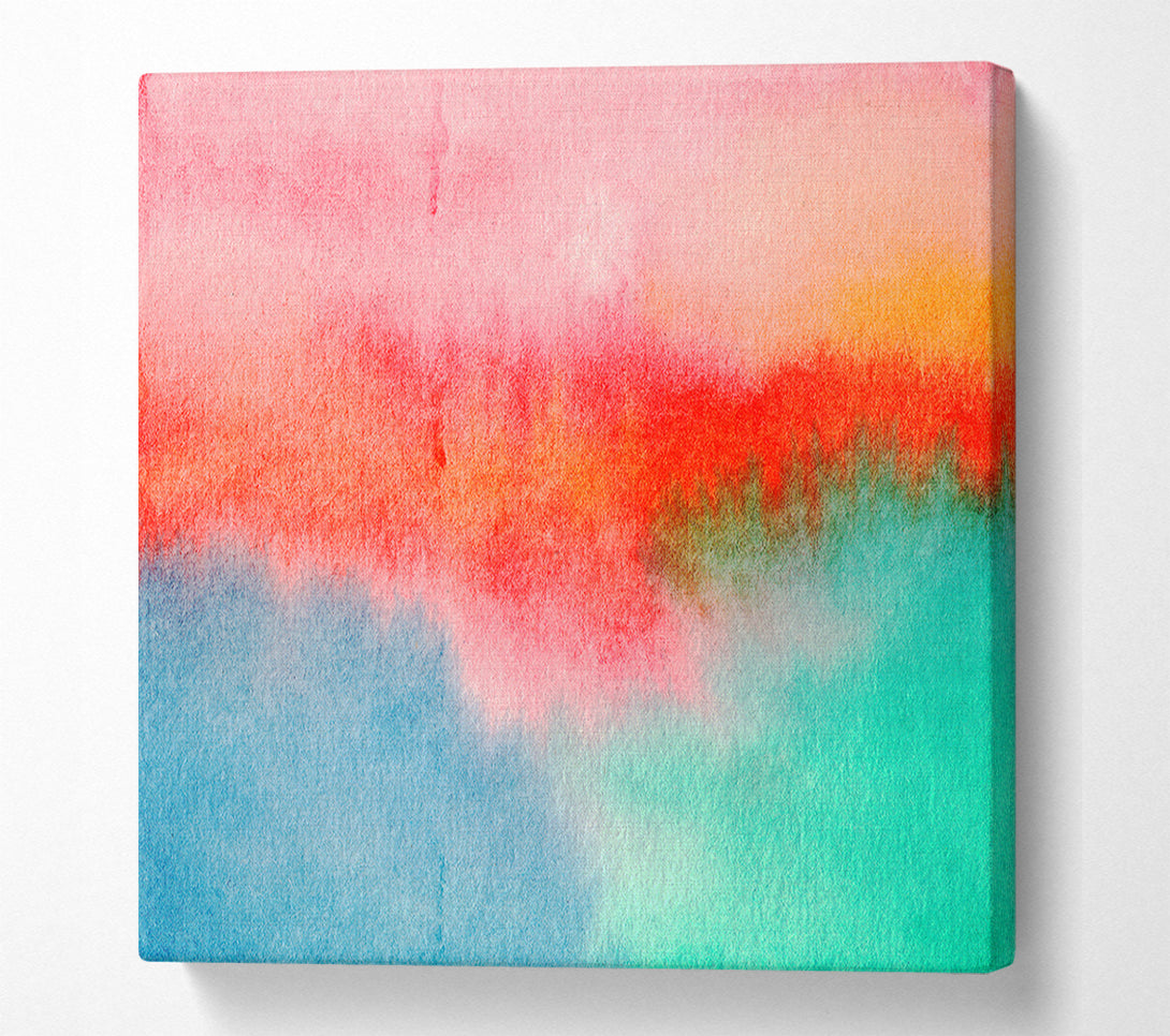  A Canvas Print of Sunrise Skies Canvas Print